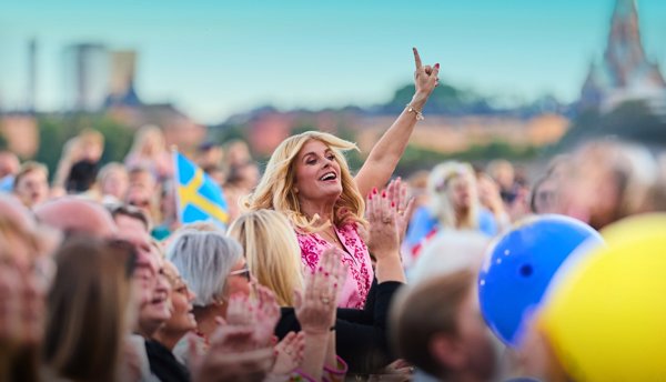 Fællessang på Skansen 